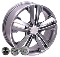 Автомобильные литые диски Zorat Wheels ZW-BK637 GP (R17, 7.0J, PCD5x114.3, ET35, DIA67.1)