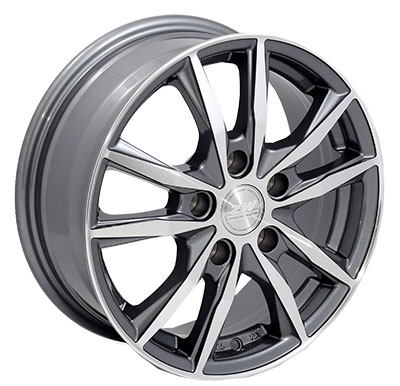 Автомобильные литые диски Zorat Wheels ZW-D5145 MGRA (R15, 6.0J, PCD5x114.3, ET40, DIA67.1)