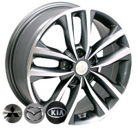Автомобильные литые диски Zorat Wheels ZW-BK846 GP (R17, 7.0J, PCD5x114.3, ET45, DIA67.1)