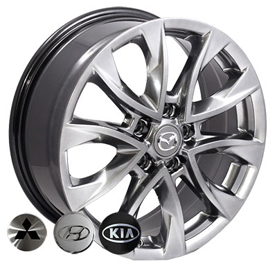 Автомобильные литые диски Zorat Wheels ZW-D5051 HB (R17, 7.0J, PCD5x114.3, ET50, DIA67.1)