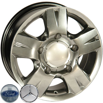 Автомобильные литые диски Zorat Wheels ZW-D604B HB (R15, 6.5J, PCD5x160, ET50, DIA65.1)