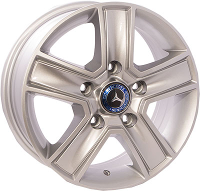 Автомобильные литые диски Zorat Wheels ZW-BK473 S (R15, 6.5J, PCD5*130, ET-54, DIA:84.1)