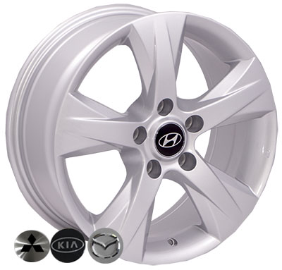 Автомобильные литые диски Zorat Wheels ZW-BK668 S (R16, 7.0J, PCD5x114.3, ET40, DIA67.1)