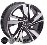 Автомобильные литые диски Zorat Wheels ZW-BK813 BP (R16, 6.5J, PCD5x114.3, ET46, DIA67.1)