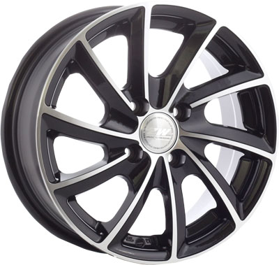Автомобильные литые диски Zorat Wheels ZW-7619 BP (R15, 6.5J, PCD4x100, ET43, DIA67.1)