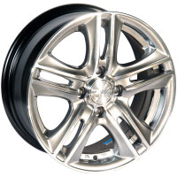 Автомобильные литые диски Zorat Wheels ZW-392 HB-P (R14, 6.0J, PCD4x98, ET38, DIA58.6)