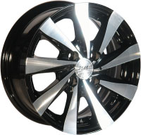 Автомобильные литые диски Zorat Wheels ZW-D903 MB (R13, 5.5J, PCD4x98, ET35, DIA58.6)