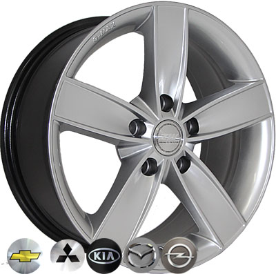 Автомобильные литые диски Zorat Wheels ZW-2517 HS (R16, 7.0J, PCD5x114.3, ET40, DIA67.1)