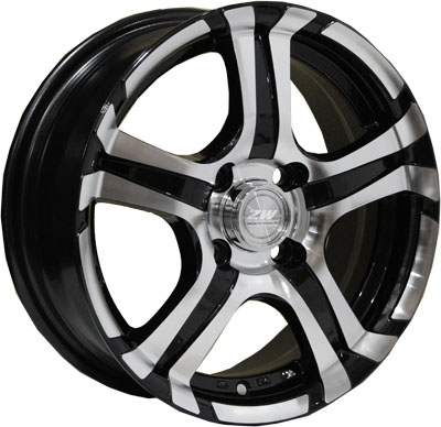 Автомобильные литые диски Zorat Wheels ZW-745 BP (R14, 5.5J, PCD4x98, ET25, DIA58.6)