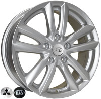 Автомобильные литые диски Zorat Wheels ZW-7311 SIL (R16, 6.5J, PCD5x114.3, ET43, DIA67.1)