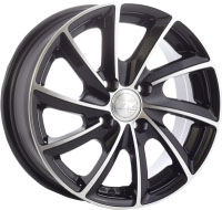 Автомобильные литые диски Zorat Wheels ZW-7619 BP (R14, 6.0J, PCD4x98, ET35, DIA58.6)