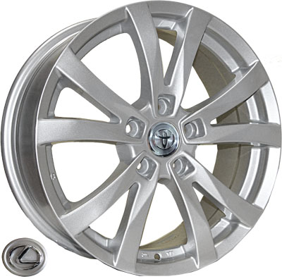 Автомобильные литые диски Zorat Wheels ZW-7336 SIL (R16, 6.5J, PCD5x114.3, ET40, DIA60.1)