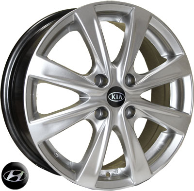 Автомобильные литые диски Zorat Wheels ZW-7309 HS (R15, 6.0J, PCD4x100, ET48, DIA54.1)
