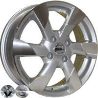 Автомобильные литые диски Zorat Wheels ZW-7319 SP (R15, 5.5J, PCD4x100, ET45, DIA60.1)