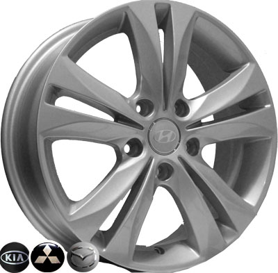 Автомобильные литые диски Zorat Wheels ZW-D028 S (R16, 6.0J, PCD5x114.3, ET50, DIA67.1)
