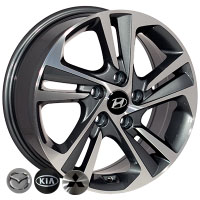 Автомобильные литые диски Zorat Wheels ZW-BK5210 GP (R16, 6.5J, PCD:5*114.3, ET-50, DIA:67.1) 