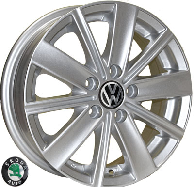 Автомобильные литые диски Zorat Wheels ZW-7315 SIL (R14, 5.0J, PCD5x100, ET35, DIA57.1)