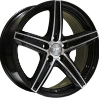 Автомобильные литые диски Zorat Wheels ZW-3143 BP (R14, 6.0J, PCD4x100, ET35, DIA67.1)