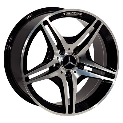 Автомобильные литые диски Zorat Wheels ZW-D5009 MB (Black Cap) (R17, 8J, PCD:5*112, ET-35, DIA:66.6)