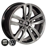 Автомобильные литые диски Zorat Wheels ZW-D7004 HB (R15, 6.5J, PCD:5*100, ET-35, DIA:57.1)