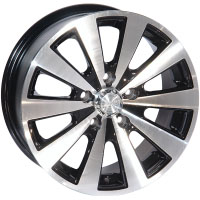 Автомобильные литые диски Zorat Wheels ZW-252 BP (R15, 6.5J, PCD5x112, ET40, DIA66.6)