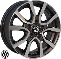 Автомобильные литые диски Zorat Wheels ZW-7365 EP (R14, 5J, PCD:5*100, ET-35, DIA:57.1)