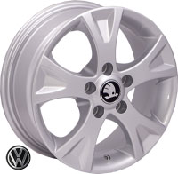Автомобильные литые диски Zorat Wheels ZW-BK178 S (R15, 6.0J, PCD5x112, ET47, DIA57.1)