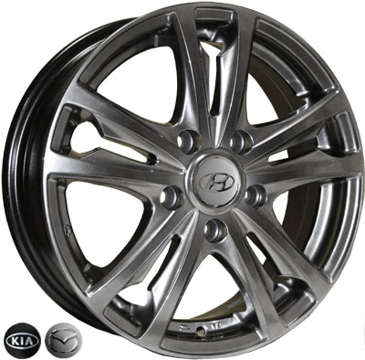Автомобильные литые диски Zorat Wheels ZW-7346 HB (R15, 5.5J, PCD5x114.3, ET46, DIA67.1)