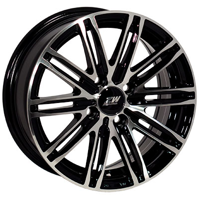 Автомобильные литые диски Zorat Wheels ZW-3303 BP (R14, 6J, PCD:4*100, ET-38 DIA:67.1)