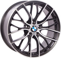 Автомобильные литые диски Zorat Wheels ZW-BK796 SANIT BLACK POLISH (R18, 8J, PCD5*120, ET-35, DIA:72.6)